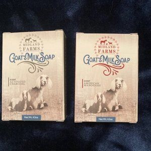 Men's Fresh Goat's Milk Soap (2 Bars)